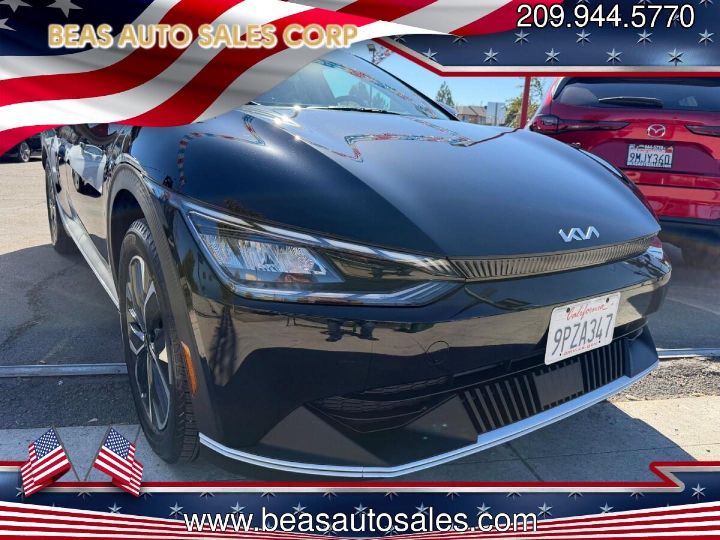 2024 Kia EV6 Light (KNDC34LAXR5) , 1A transmission, located at 744 E Miner Ave, Stockton, CA, 95202, (209) 944-5770, 37.956863, -121.282082- Photo#0