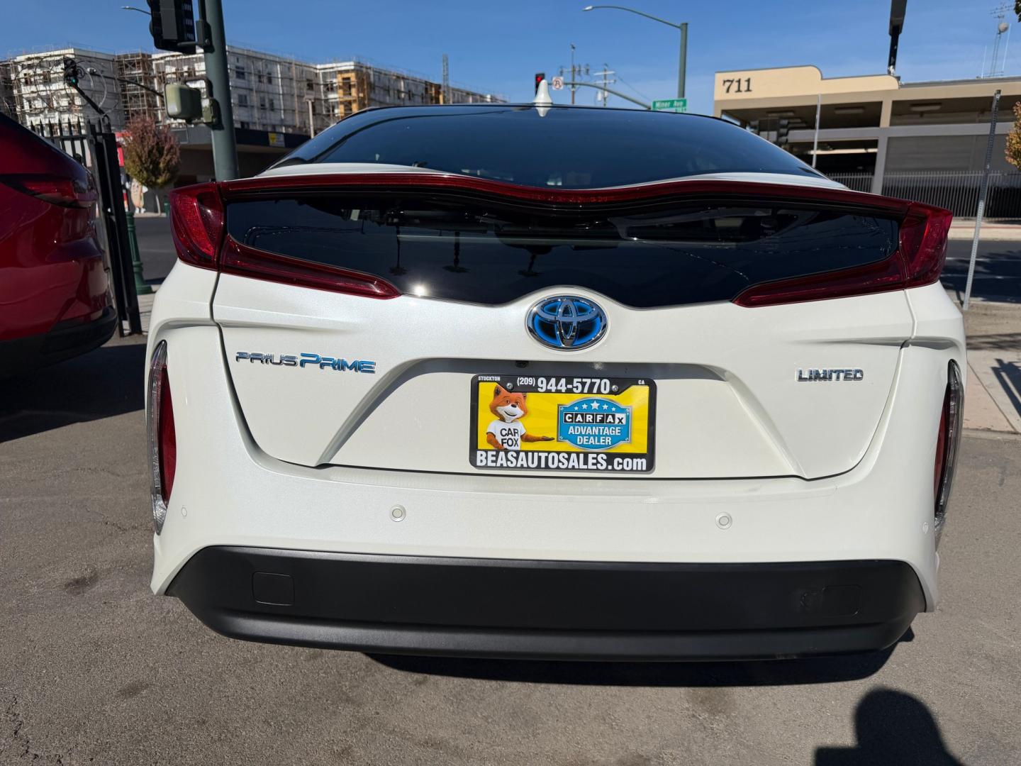 2020 Toyota Prius Prime Limited (JTDKARFP3L3) with an 1.8L L4 DOHC 16V HYBRID engine, ECVT transmission, located at 744 E Miner Ave, Stockton, CA, 95202, (209) 944-5770, 37.956863, -121.282082- Photo#6