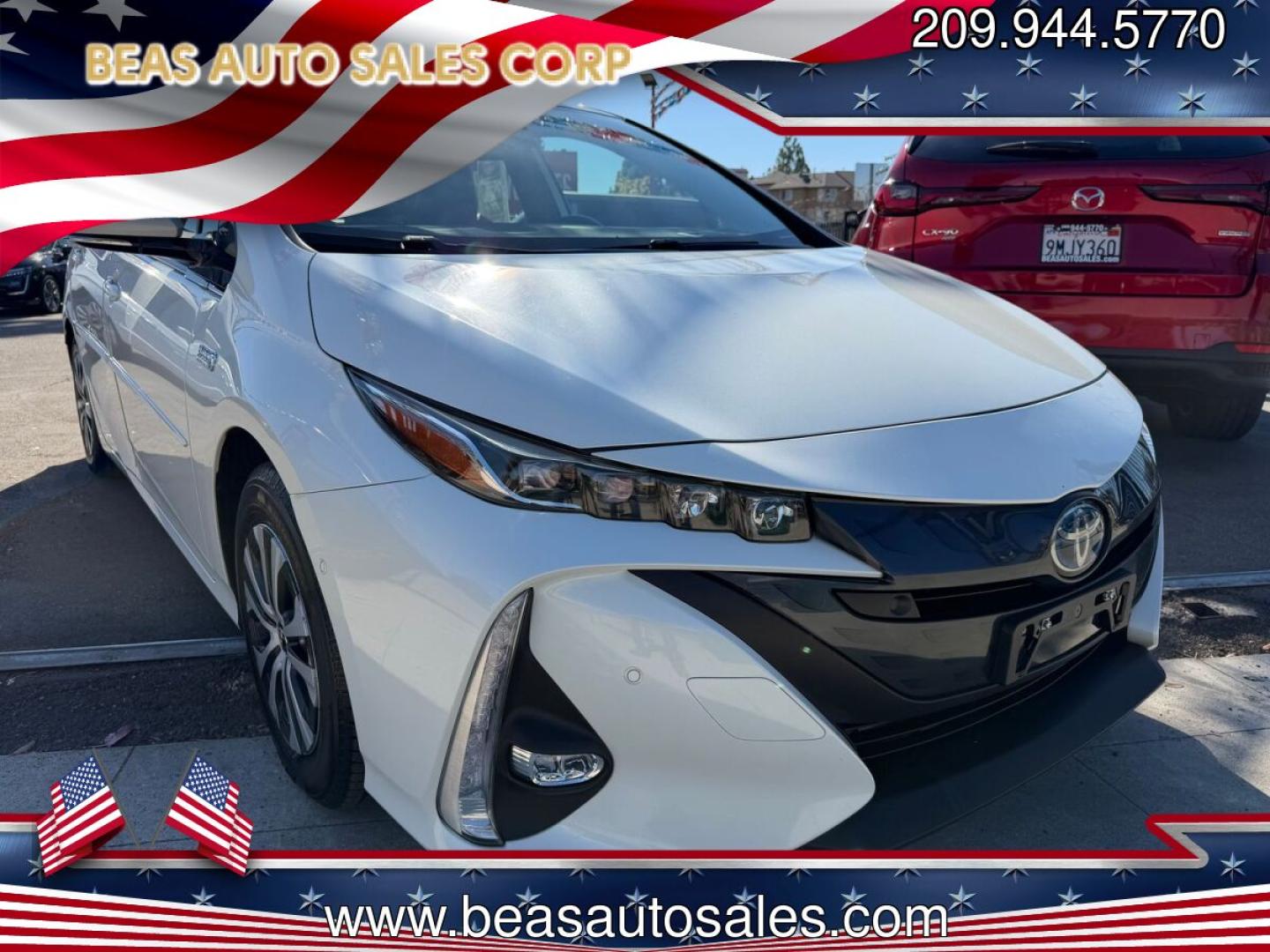 2020 Toyota Prius Prime Limited (JTDKARFP3L3) with an 1.8L L4 DOHC 16V HYBRID engine, ECVT transmission, located at 744 E Miner Ave, Stockton, CA, 95202, (209) 944-5770, 37.956863, -121.282082- Photo#0